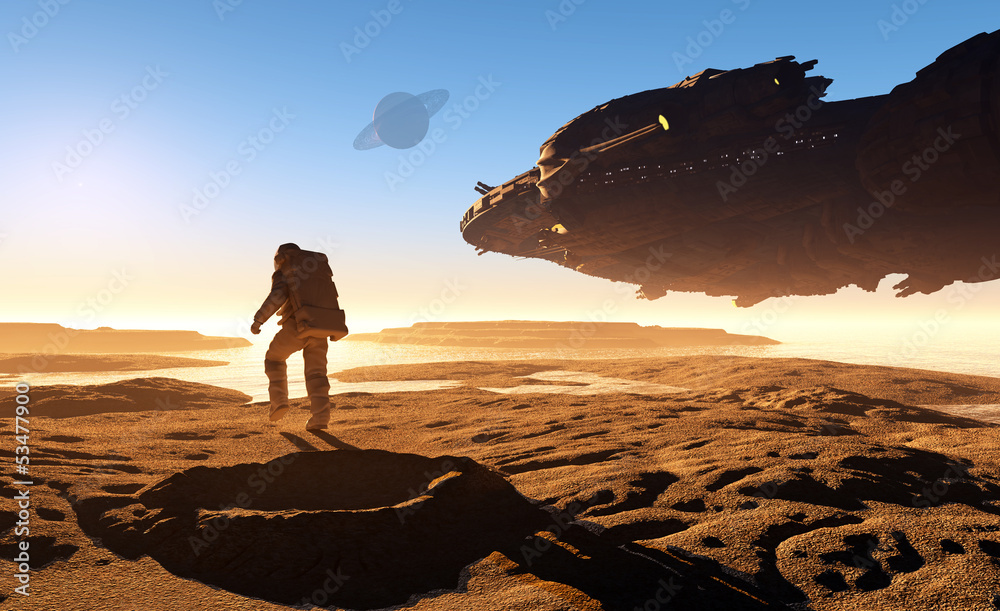 Fototapeta premium Space.