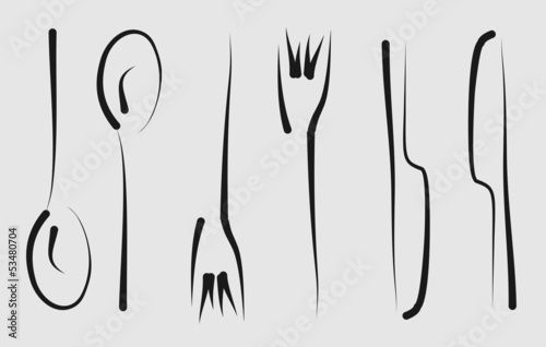 cutlery background