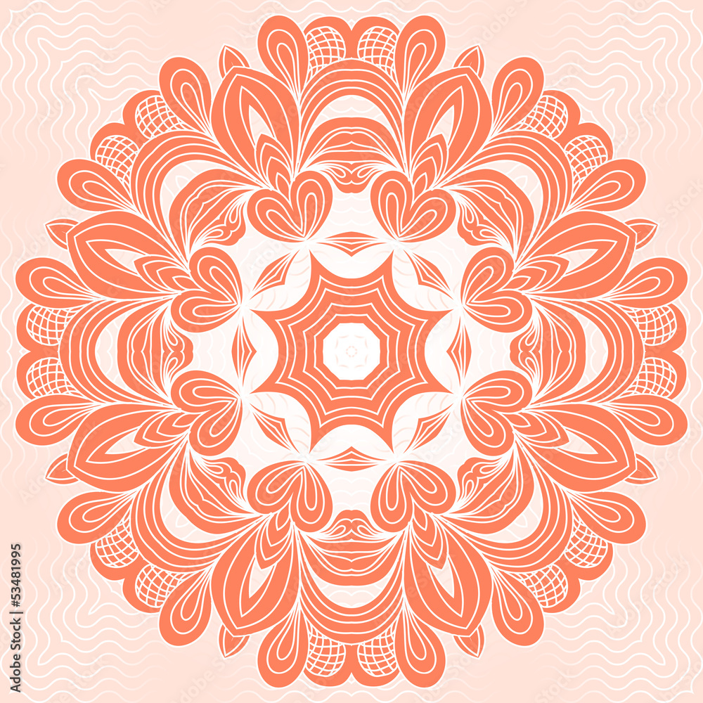 Fototapeta premium Ornamental pattern