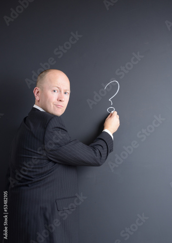 chalkboard question