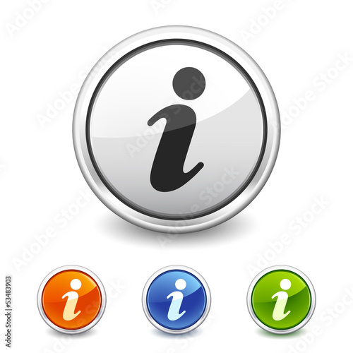 info button in four colors