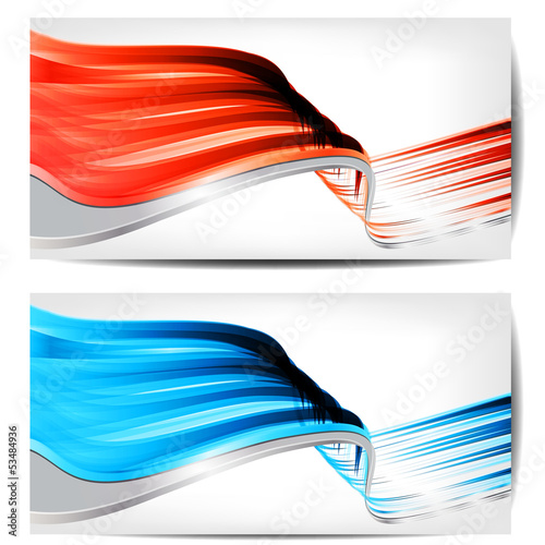 abstract background with waves and lines