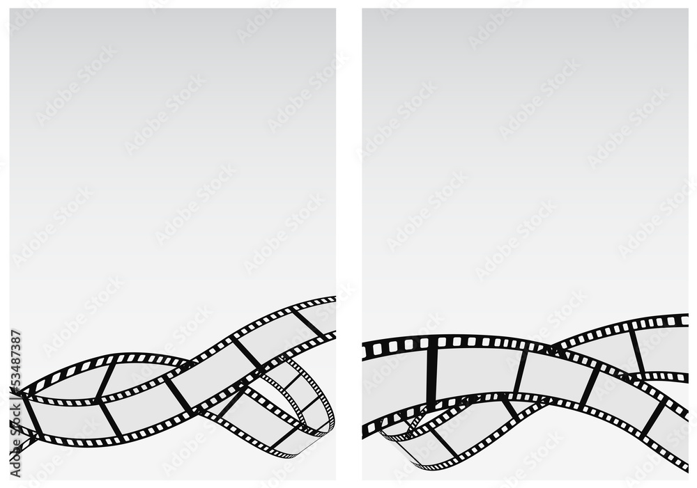 Fototapeta premium film reel business background