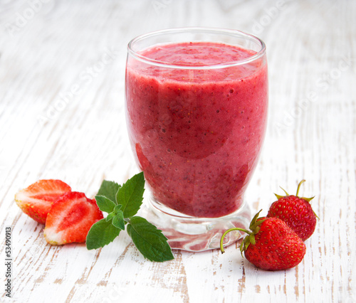 Strawberry smoothie