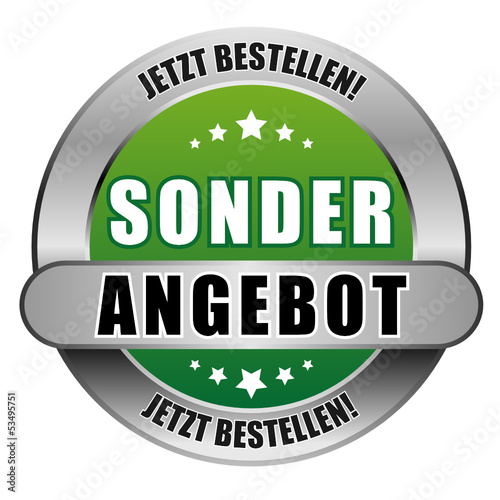 5 Star Button grün SONDERANGEBOT JB JB