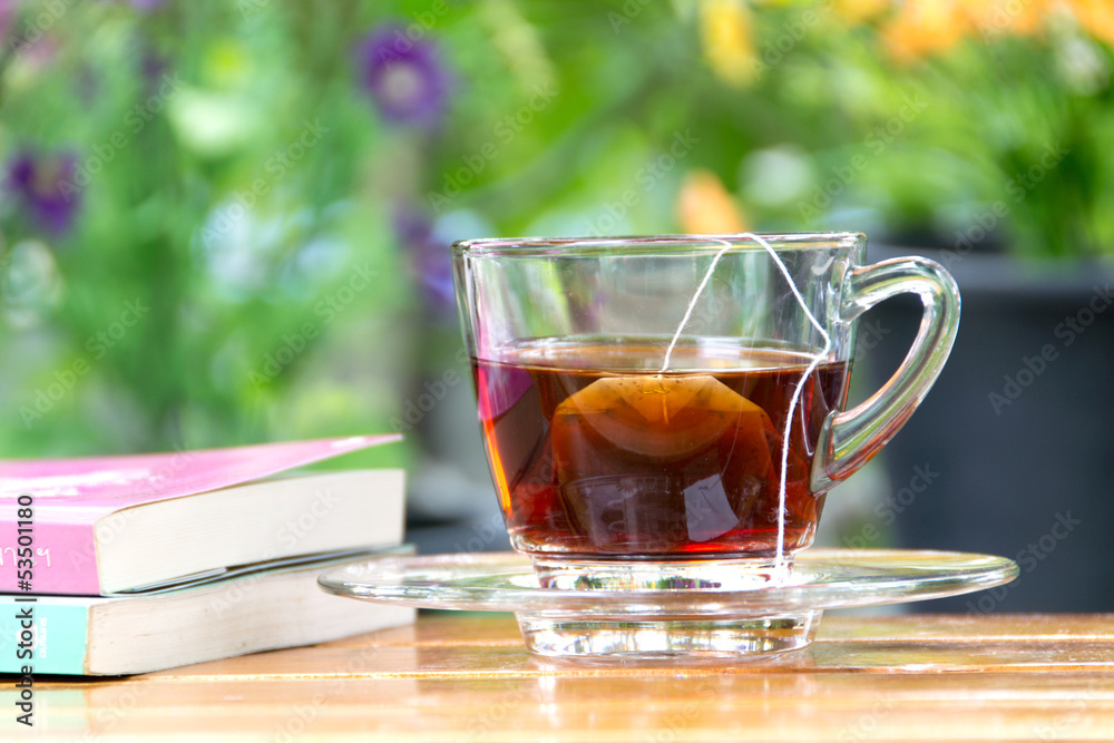cup of tea and books cup of tea and books