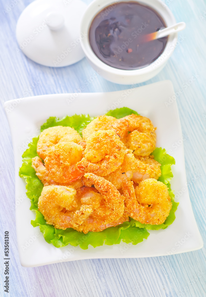 fried shrimps fried shrimps