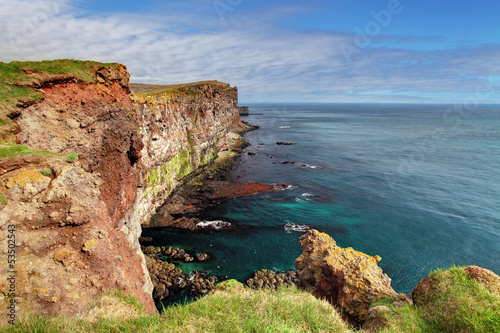 Cliff in Iceland - latrabjarg