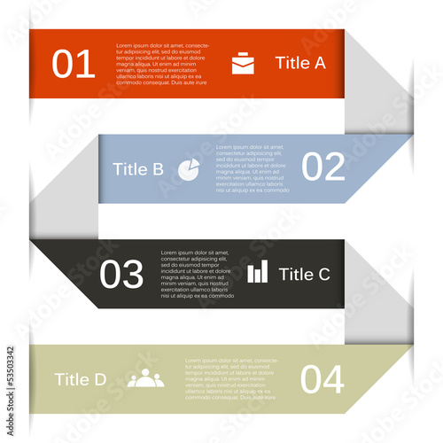 Template for your business presentation (info graphic)