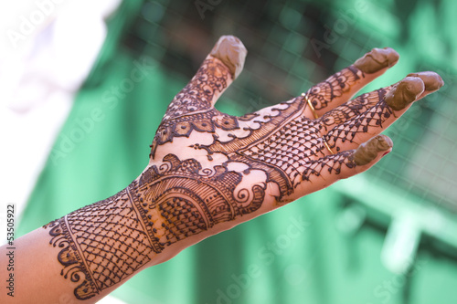 henna design  wedding  bride   Rajasthan  India