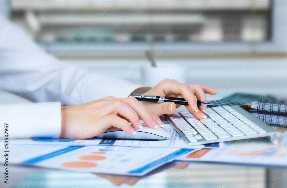 Fototapeta premium Accounting.