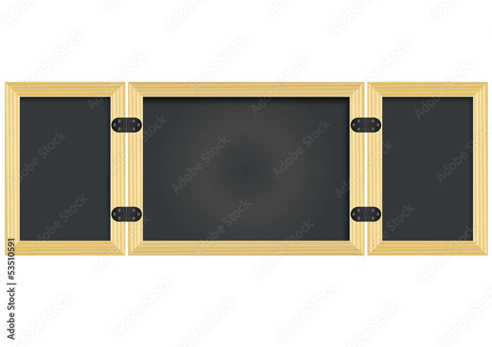 Obraz premium Tableau noir vierge