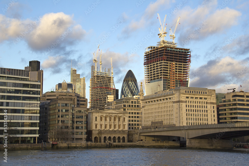 Obraz premium London under Construction