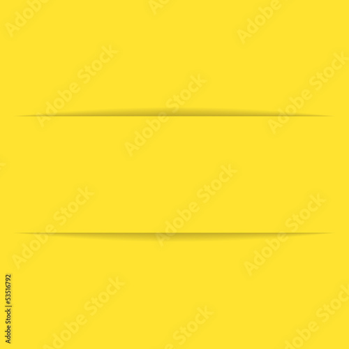 yellow paper label