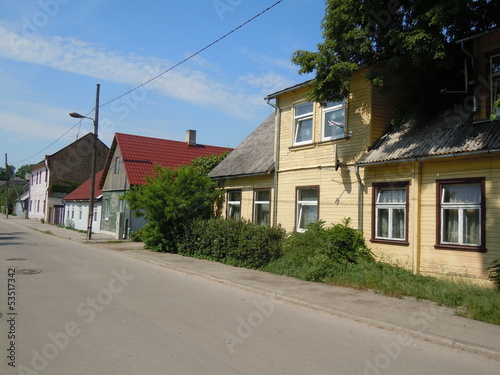 Fototapeta Naklejka Na Ścianę i Meble -  Bystreet (Sloka, Latvia)