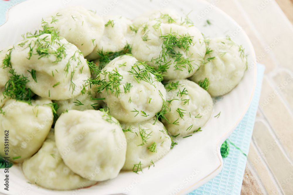 Cooked ravioli Cooked ravioli