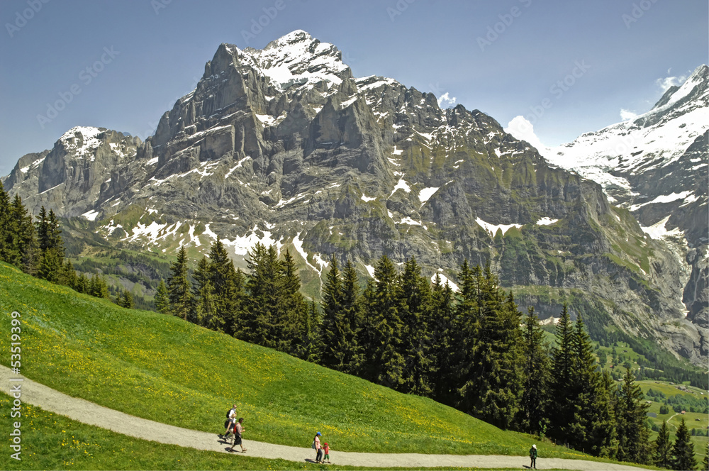 Alpenwanderung
