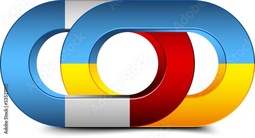 Free Download Ukraine France Chain connection - GFXLoad