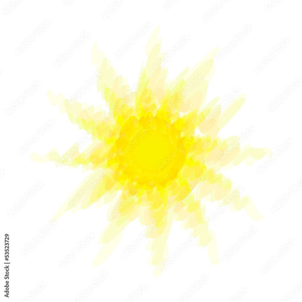 Abstract Hot Sun Abstract Hot Sun