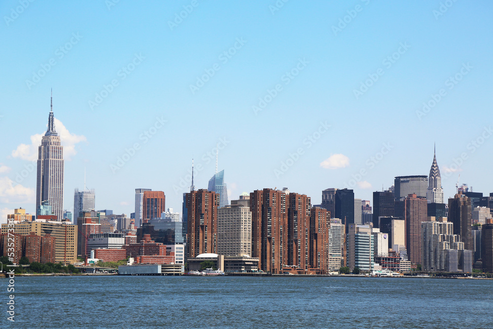Midtown  Manhattan skyline panorama