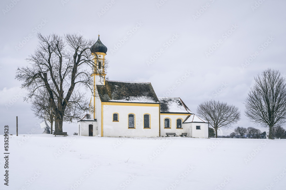 Church at Raiting Bavaria Germany