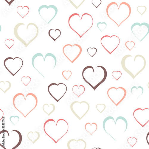 Seamless of Hearts