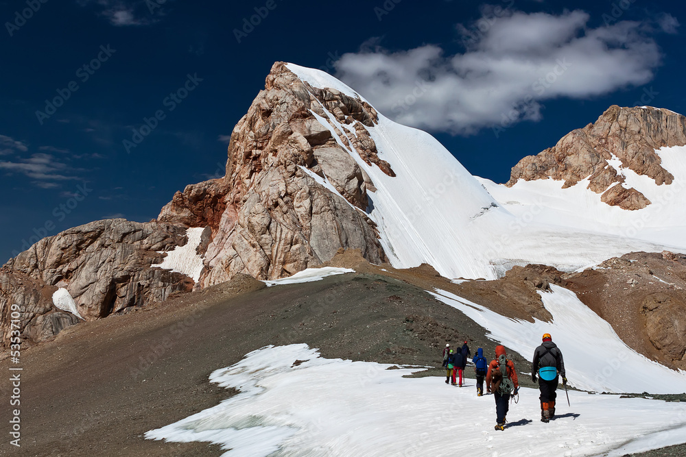 climbing the ascent