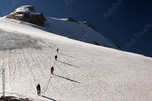 climbing the ascent photo