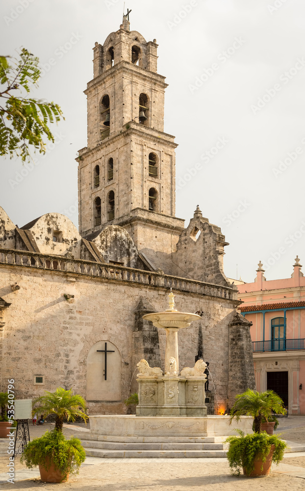 San Francisco Church and Square in Old Havana