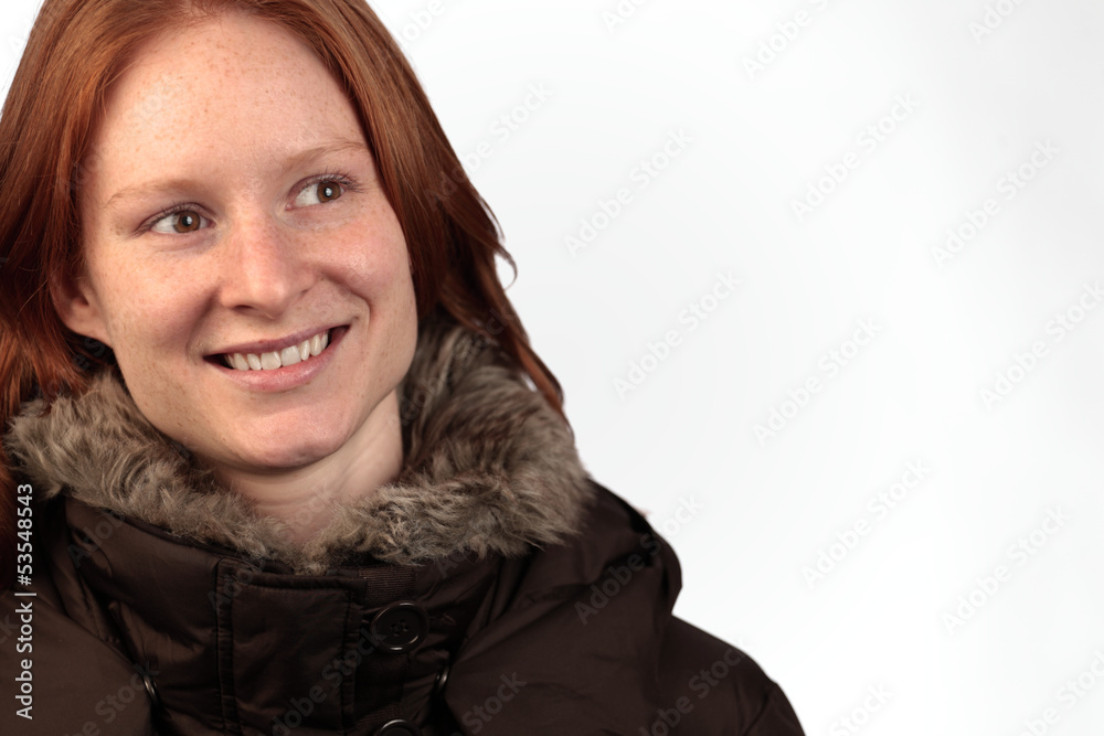 Woman in Winter Clothing