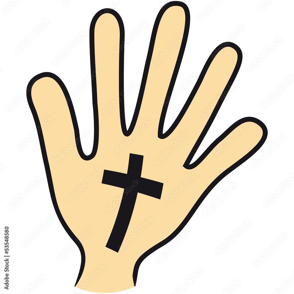 Obraz premium Holy Hand