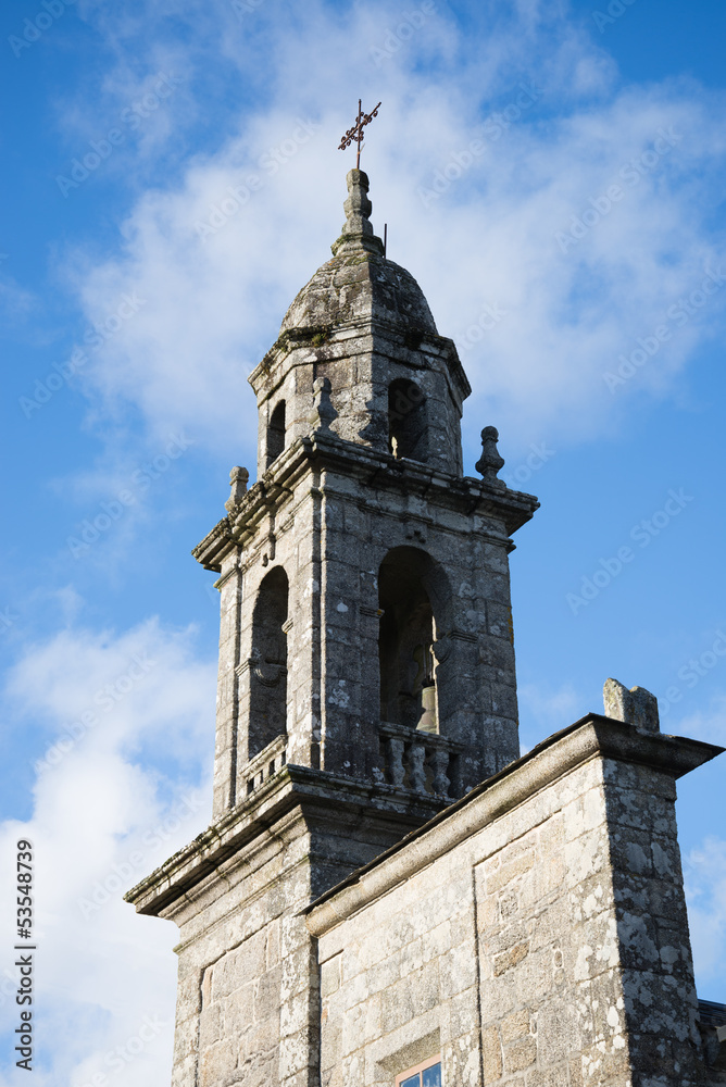 Romanesque church from Galicia, Spain