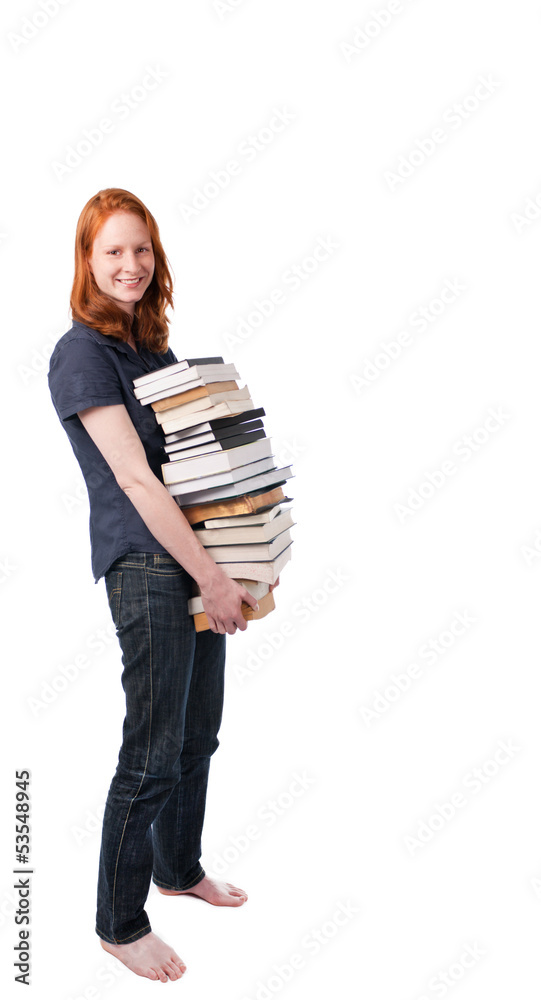 Happy Student Standing Happy Student Standing