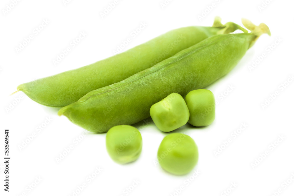 Peas and pea pods Peas and pea pods