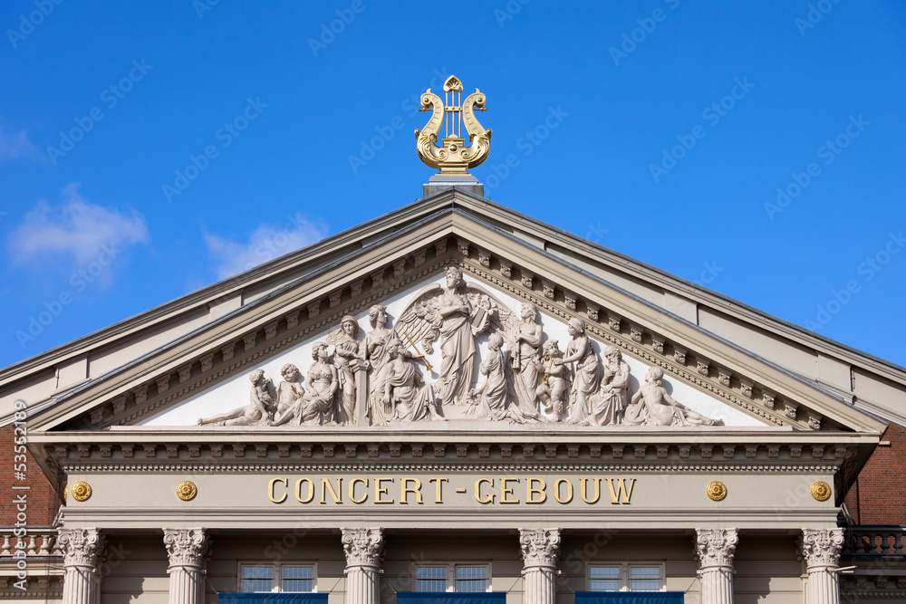 Amsterdam Concertgebouw Architectural Details Amsterdam Concertgebouw Architectural Details