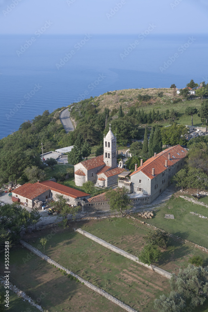 The monastery Rezevici, Montenegro