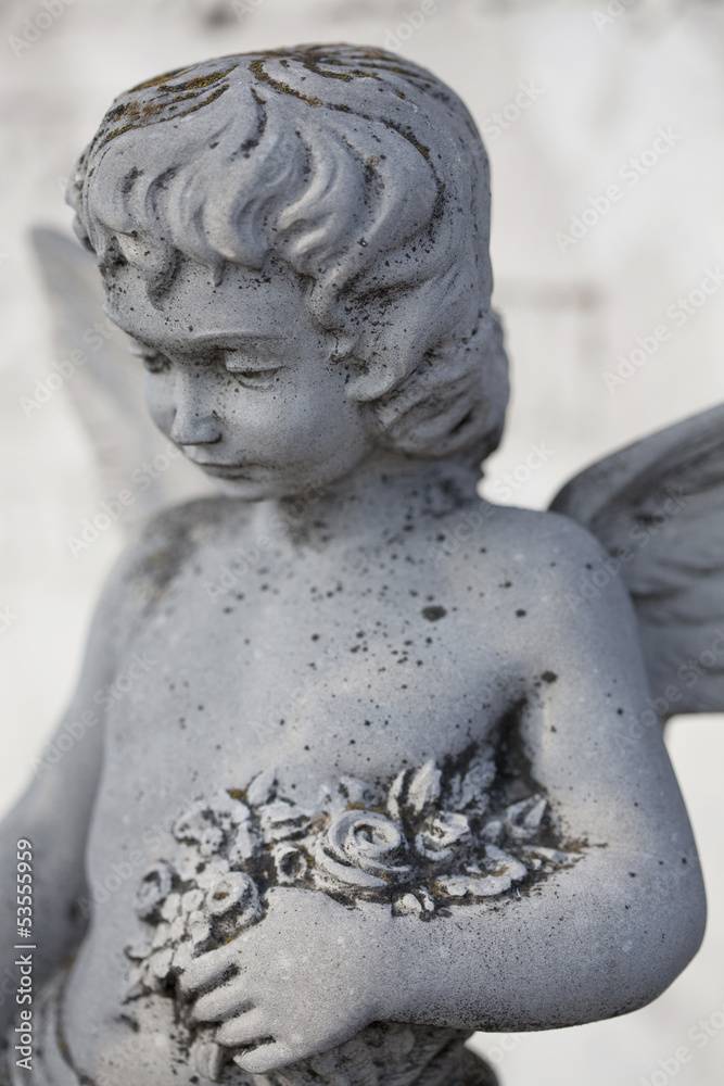 Stoen angel tombstone