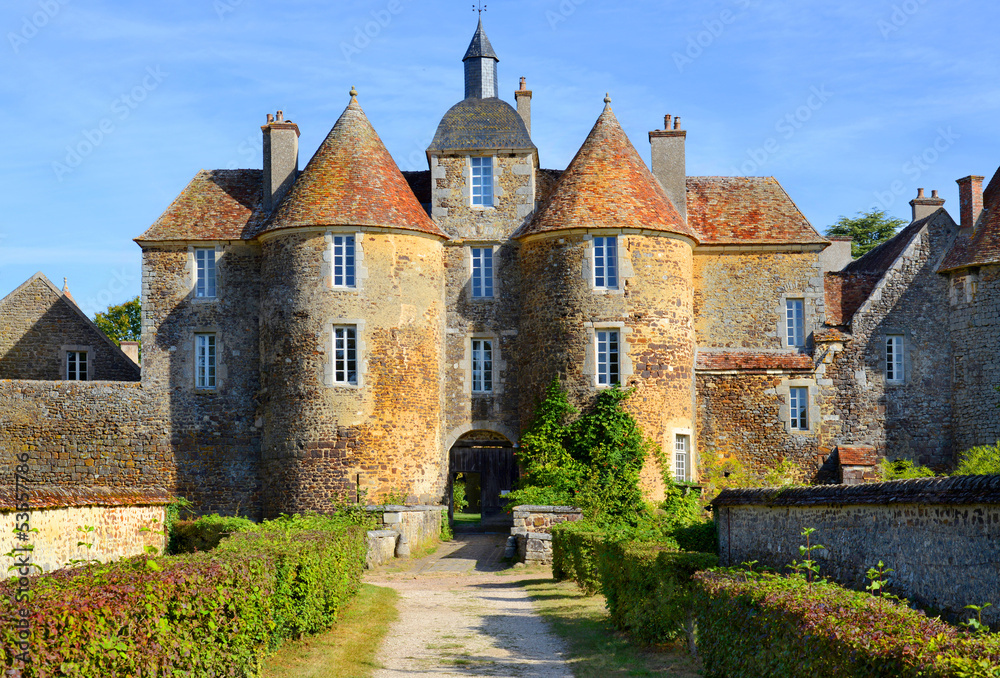 Chateau de Ratilly, Burgund / Frankreich