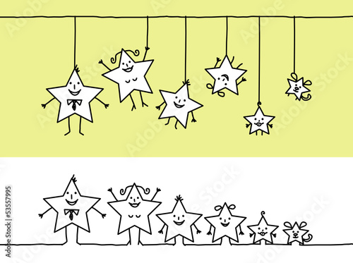funny family & stars