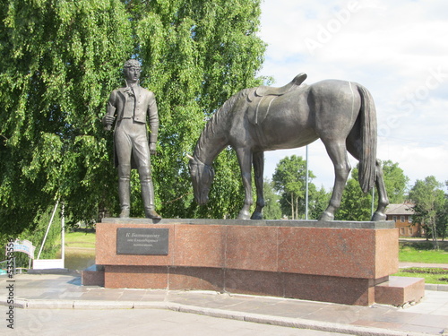 Памятник Константину Батюшкову в Вологде