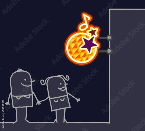 disco sign