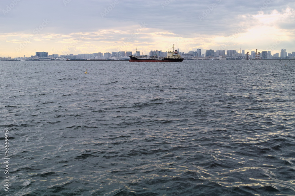 ベイエリア　湾岸　船