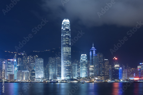 Victoria harbor of Hong Kong