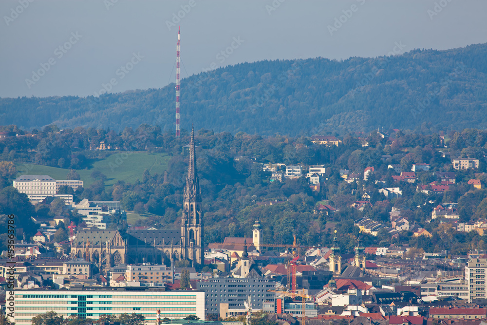 Obraz premium Österreich, Oberösterreich, Linz