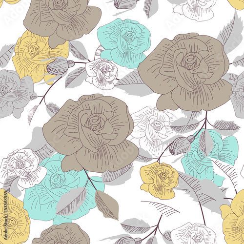Roses texture