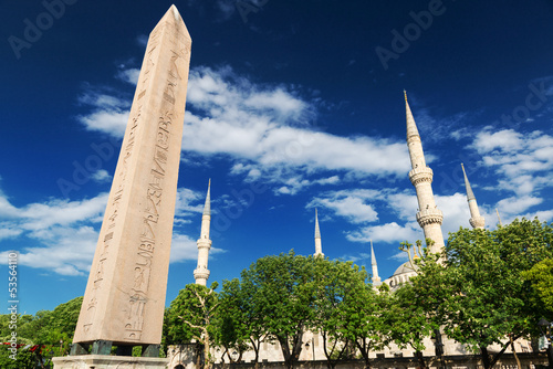 Photos Obelisk of Theodosius in former Byzantine Hippodrome, Istanbul, Turkey