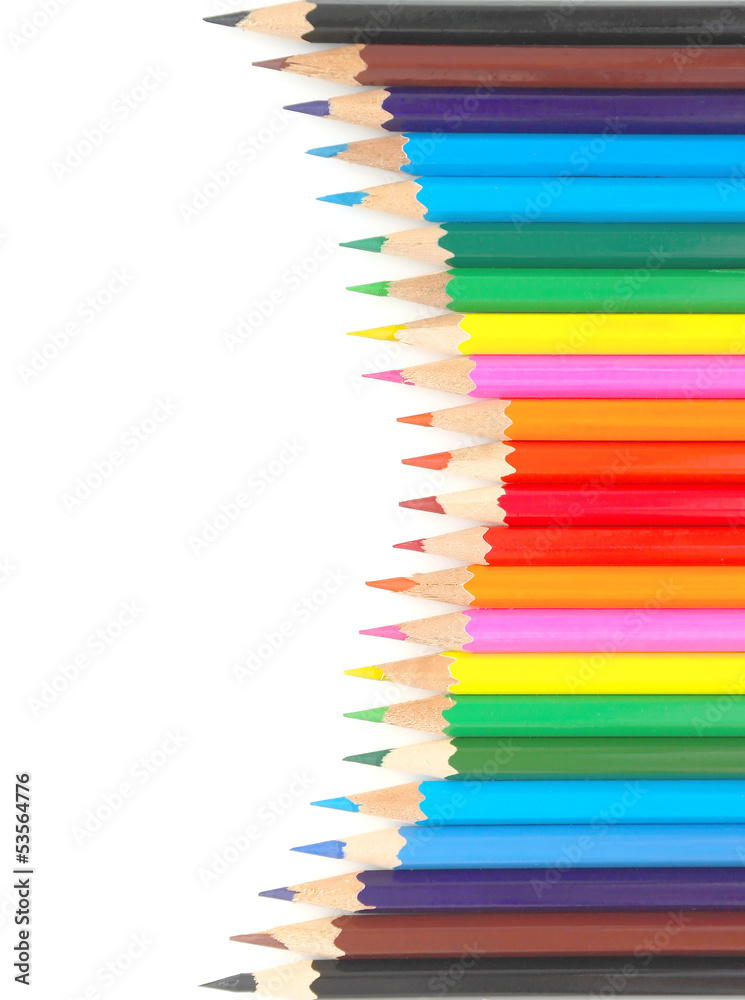 Abstract background, color pencils Abstract background, color pencils