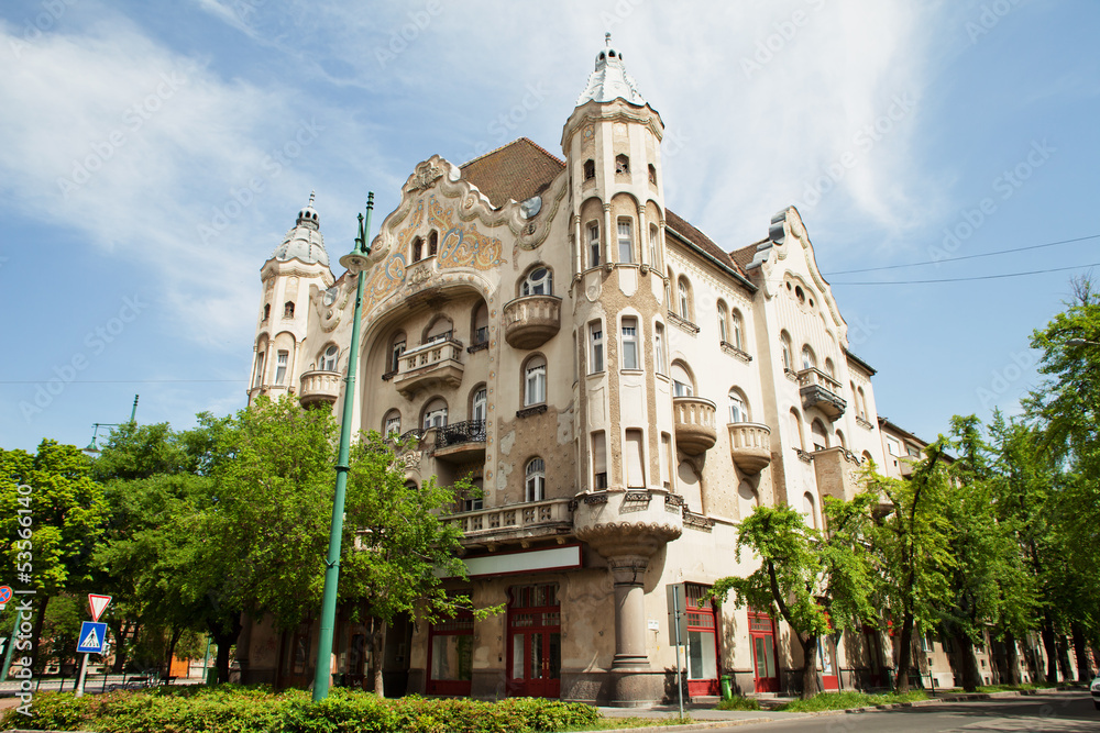 Grof palace in Szeged, Hungary