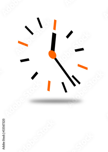 Abstrakte Uhr