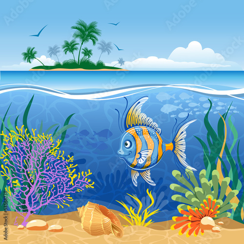 Tropical landscape